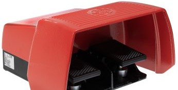 Bernstein Switches 616.2000.503 - Foot Switch, 2 Pedals, 4NC/4NO+4NC/4NO, Snap (6162000503)