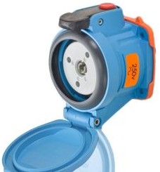 Meltric Plugs & Receptacles 63-34073 - Receptacle, 30A, 250V, 3P+G, Poly, DSN30 (63-34073)