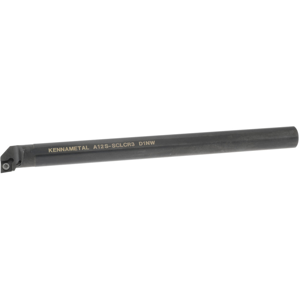 Kennametal 1328590 Kennametal Indexable Boring Bar: A12SSCLCR3, 23.62 mm Min Bore, Right (1328590)