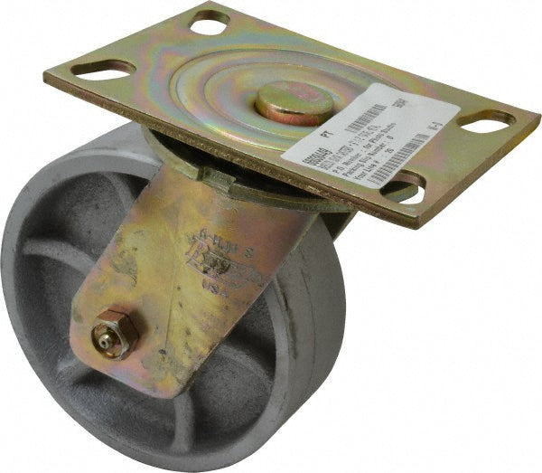 Albion 950CA06201SX Albion Swivel Top Plate Caster: Semi-Steel, 1,750 lb, 6" Dia, 2" (950CA06201SX)