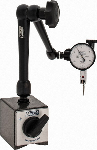 Mitutoyo NOG99995A Mitutoyo Dial Indicator & Base Kit: 0-15-0 Dial (NOG99995A)