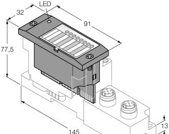 Turck Sensors BL67-2RFID-S - I/O (6827305)
