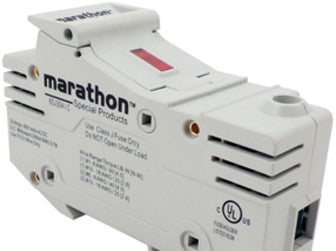 Marathon Special Products Fuseblocks & Holders 6SJ30A2IC - Fuseholder, 2-P, 30A/600V Max, J, DIN Mount (6SJ30A2IC)