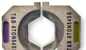 Blackburn 6TON54SS - Stainless Steel Hex Die for 6-Ton TBM6PCR-LI (6TON54SS)