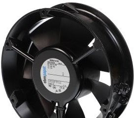 ebm-papst 6224N - FAN, 172MM ROUND X 51MM DP 24VDC 241CFM 162MM C-C (70105482)
