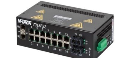 Red Lion Ethernet Switches 7018FX2-SC-HV - Managed switch, 18-port (14 10/100BaseTX (7018FX2-SC-HV)