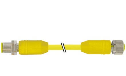 Murrelektronik Miscellaneous 7030-48001-1140500 - M12 Male 0_ / M12 Female 0_ Aida, Pur (7030-48001-1140500)