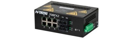 Red Lion Ethernet Switches 708FX2-SC - Managed switch, 8-port, (6 copper, 2 SC MM (708FX2-SC)