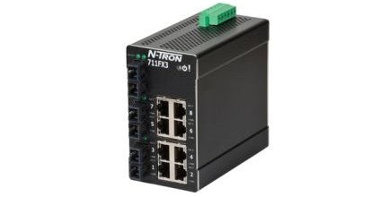Red Lion Ethernet Switches 711FX3-SC - Managed switch, 11-port (8 copper, 3 SC MM (711FX3-SC)