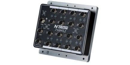Red Lion Ethernet Switches 716M12-HV - IP67 Managed switch, 16-port M12 copper, high (716M12-HV)