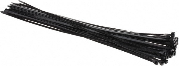 Thomas & Betts L-24-120-0-L Thomas & Betts Cable Tie: 24.2" Long, Black, Nylon - Pack of 50 (L-24-120-0-L)