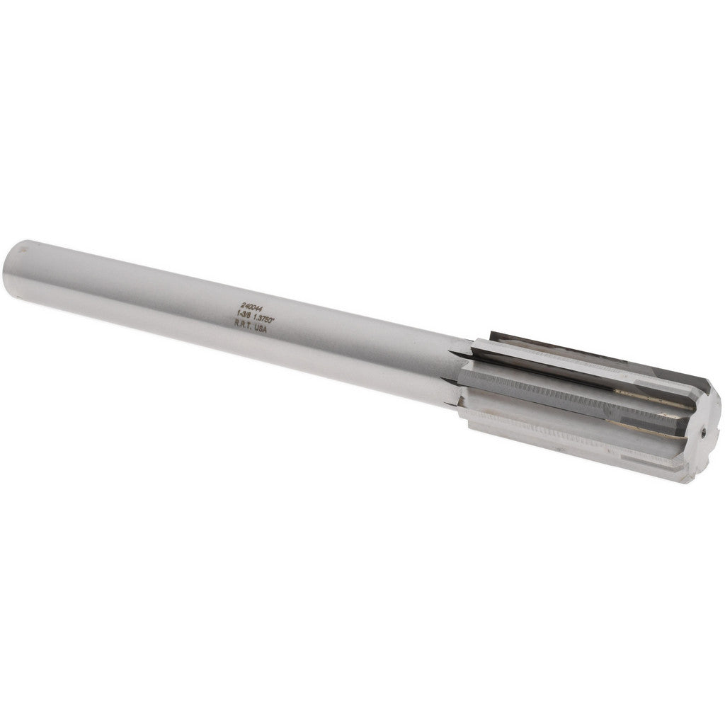 Value Collection 240044 Value Collection Chucking Reamer: 1-3/8" Dia, 12" OAL, 3-1/4" Flute (240044)