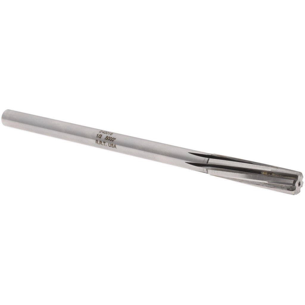 Value Collection 242016 Value Collection Chucking Reamer: 1/2" Dia, 8" OAL, 2" Flute Length (242016)