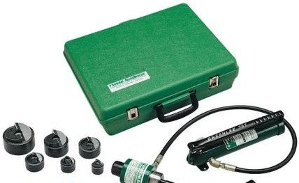 Greenlee Knockouts 7306 - HYDRAULIC PUNCH SET PK OF 1 (7306)