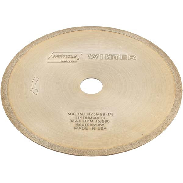 Norton 69014192068 Norton Cut-Off Wheel: Type 1A1R, 4 Dia, 0.0200" Thick, 1/2" Hole (69014192068)