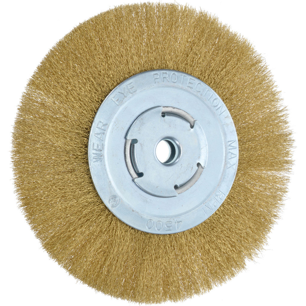 Value Collection 0320012320 Value Collection Wheel Brush: 8" Wheel Dia, 1/2" Face Width (0320012320)