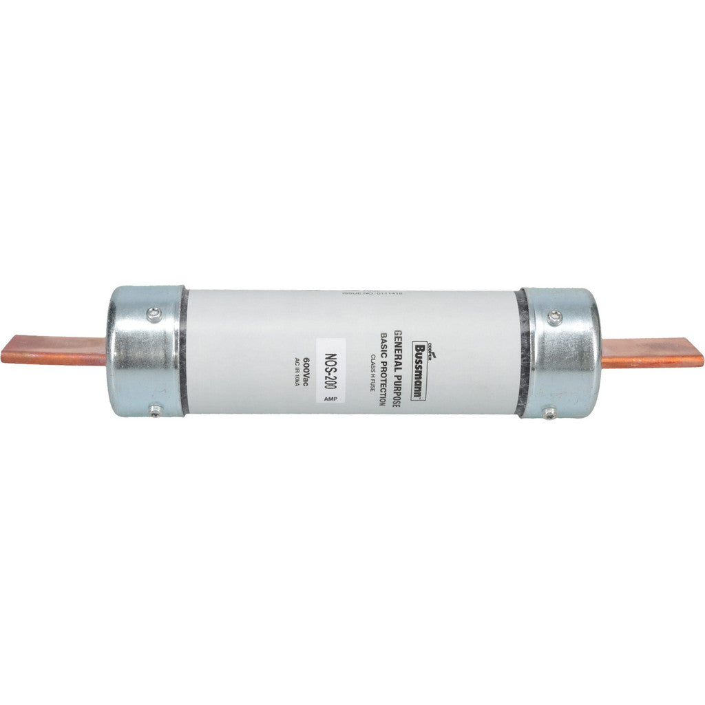 Cooper Bussmann NOS-200 Cooper Bussmann General Purpose Fuse: Fast-Acting, H, 600 V, 200 A (NOS-200)