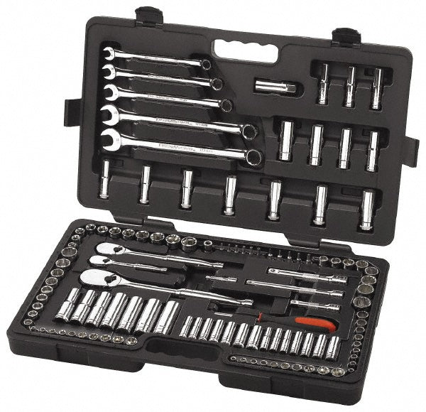 GEARWRENCH 83001D GEARWRENCH Socket Set: Deep Standard, 118 Pc, Torx, 1/2, 1/4 & 3/8" (83001D)