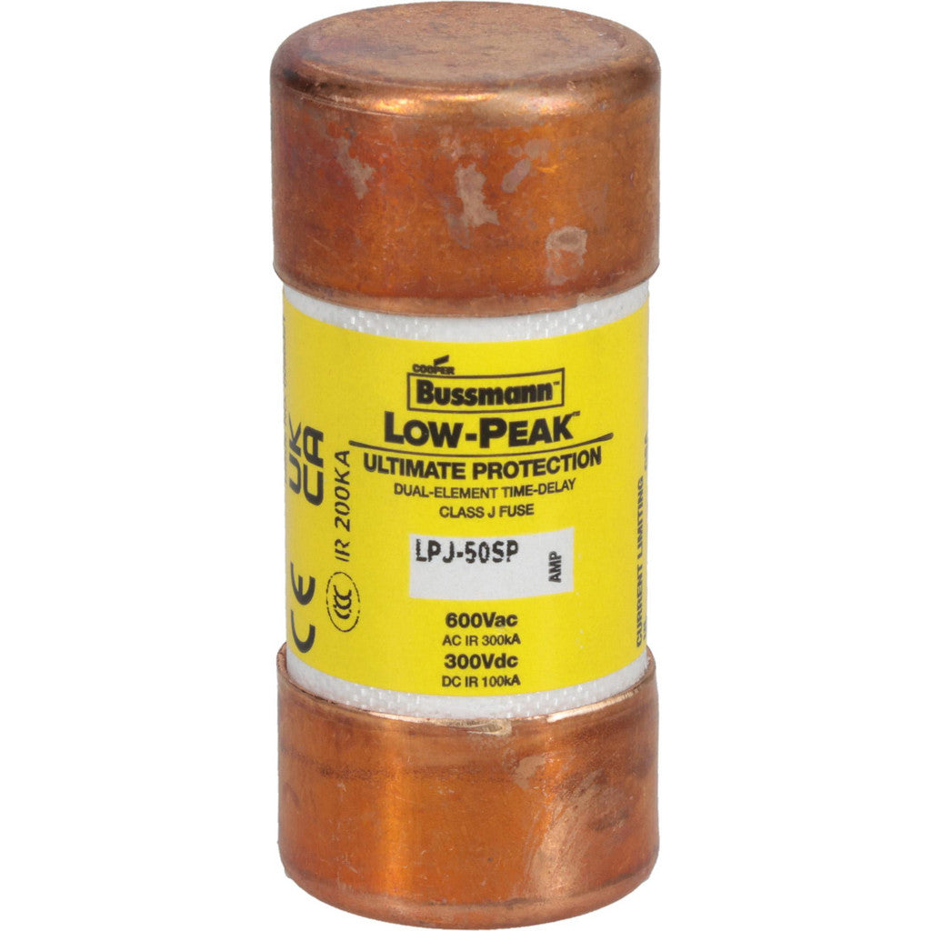 Cooper Bussmann LPJ-50SP Cooper Bussmann General Purpose Fuse: Time Delay, J, 50 A (LPJ-50SP)