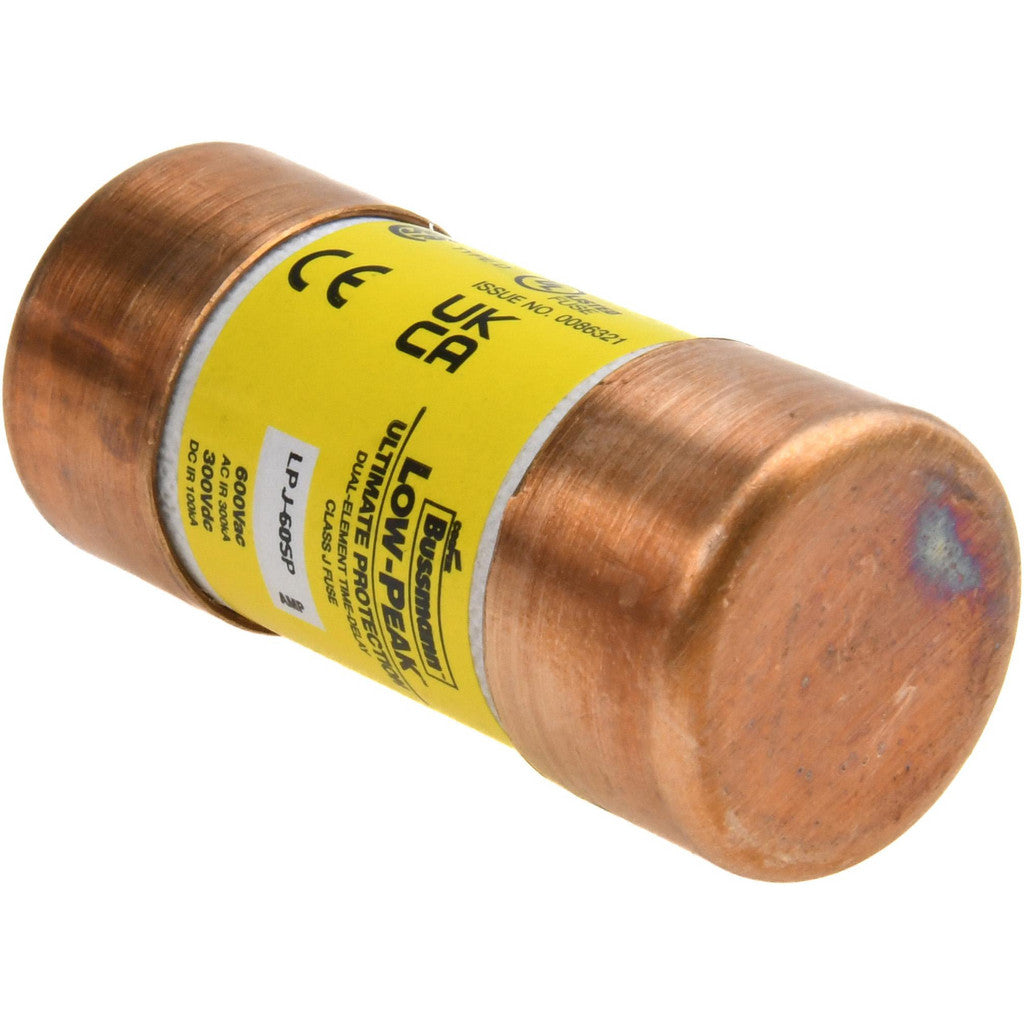 Cooper Bussmann LPJ-60SP Cooper Bussmann General Purpose Fuse: Time Delay, J, 60 A (LPJ-60SP)