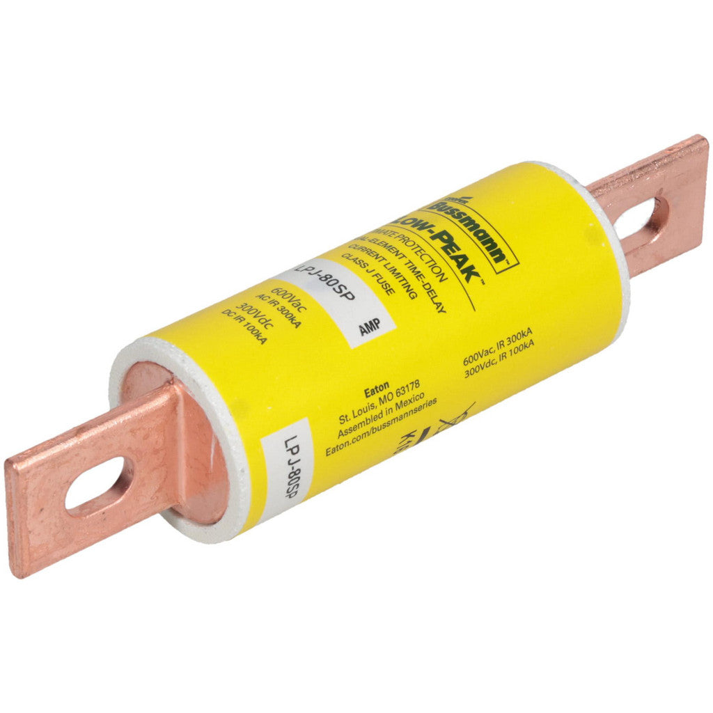 Cooper Bussmann LPJ-80SP Cooper Bussmann General Purpose Fuse: Time Delay, J, 80 A (LPJ-80SP)