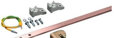Rittal Enclosures 7547000 - ZERO POTENTIAL GROUND RAIL PK/1 (7547000)