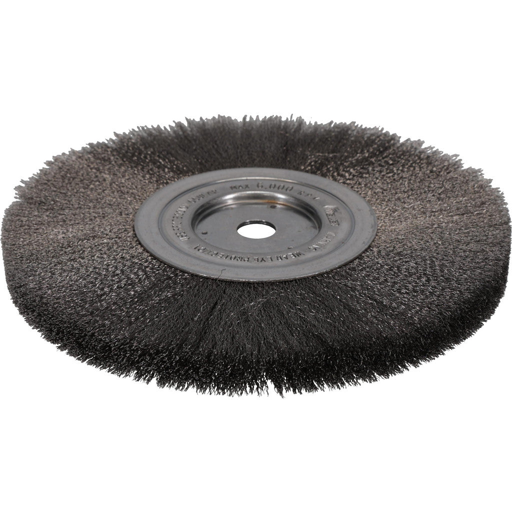 Weiler 01775 Weiler Wheel Brush: 8" Wheel Dia, 1/2" Face Width, 0.0060" Wire Dia (01775)
