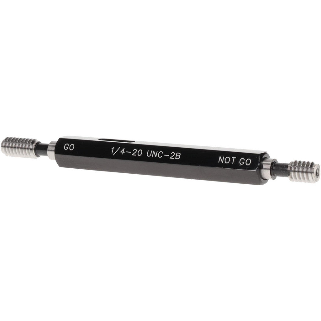 SPI 34-375-6 SPI Thread Plug Gage: 1/4-20, Class 2B, Double End, Go/No Go (34-375-6)