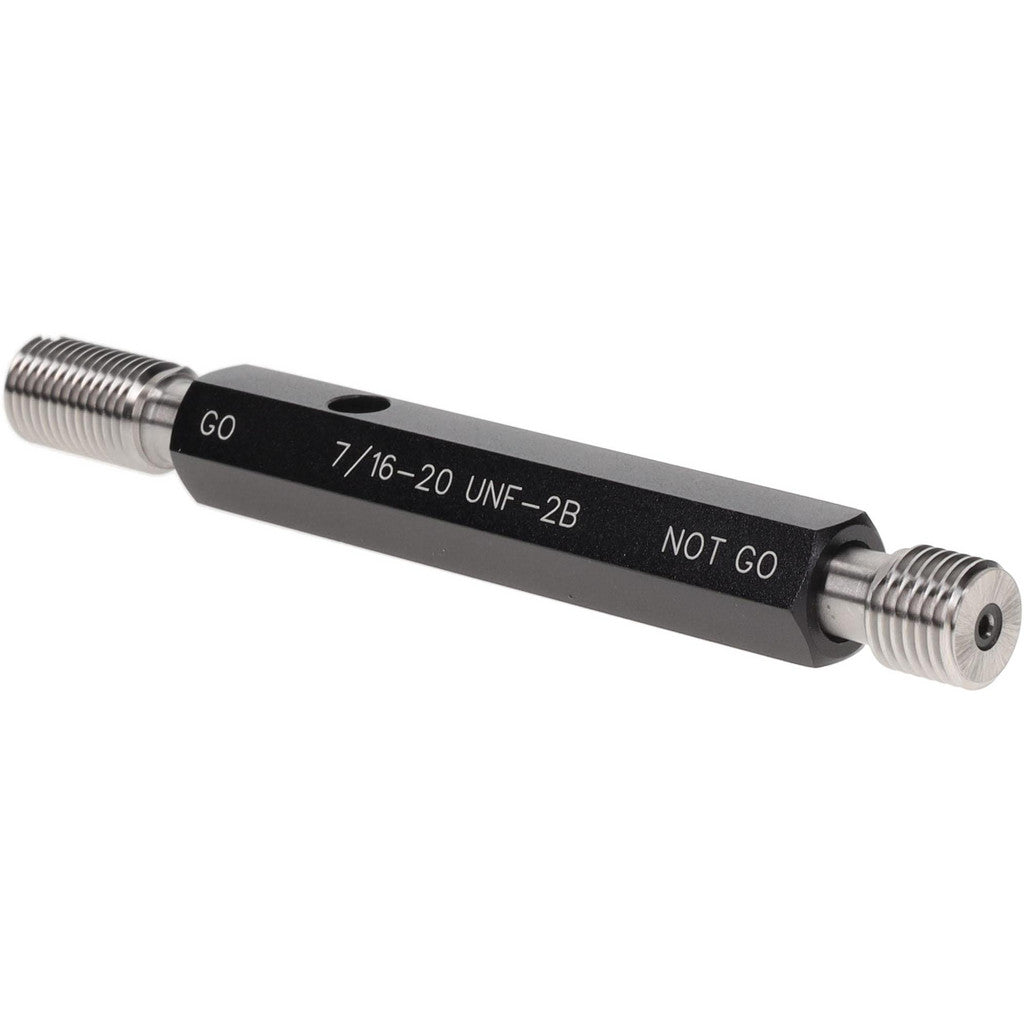 SPI 34-395-4 SPI Thread Plug Gage: 7/16-20, Class 2B, Double End, Go/No Go (34-395-4)