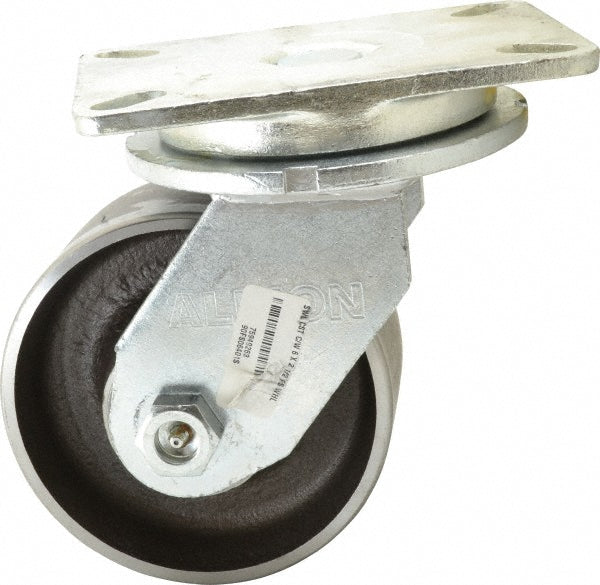 Albion 90FS06401S Albion Swivel Top Plate Caster: Forged Steel, 3,500 lb, 6" Dia (90FS06401S)