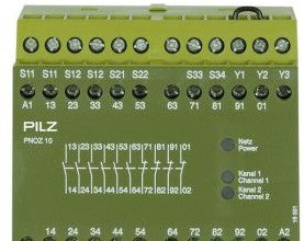 Pilz Safety Relays 774009 - SAFETY RELAY, PNOZ 10 24VDC, 6N/O 4N/C (774009)