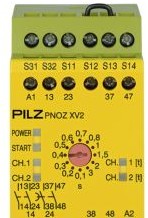 Pilz Safety Relays 774502 - E-Stop Unit & Safety Gate Monitor, 3 Second (774502)