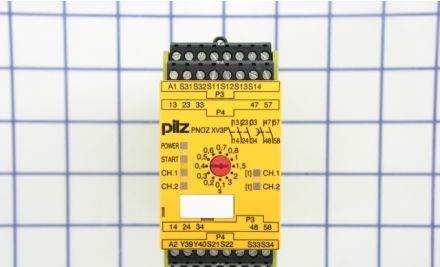Pilz Safety Relays 777512 - Safety Relay, PNOZ XV3P, 3 Second Selectable (777512)