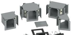 Cooper Wireway 126-12LAHM - Adapter, 12x6in. to Hammond Mfg (78205100596)