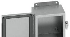 Cooper Enclosures 664-4XSCHC - Enclosure, 6in.Hx6in.Wx4in.D, N4X, 304 (78205170284)