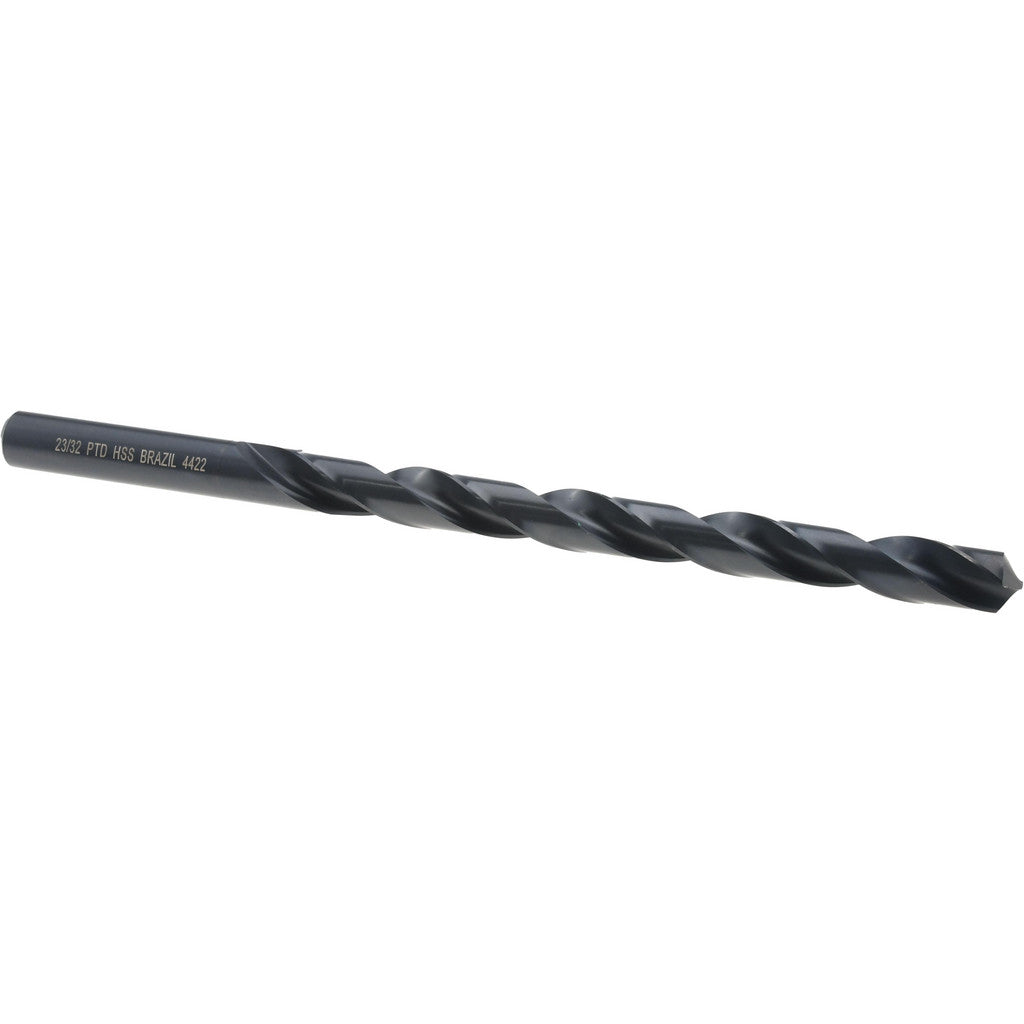 Precision Twist Drill 6000230 Precision Twist Drill Extra Length Drill Bit: 23/32" (0.7188"), 118 (6000230)