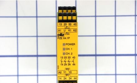 Pilz Safety Relays 787587 - PZE X4.1P 24VDC 4n/o SPRING CONNECTORS (787587)