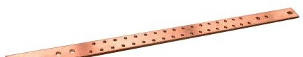 Cooper Enclosures SBHB119K - SBHB119K HZ RACK GND BAR KIT 3/16X1X19.3 (79903839251)