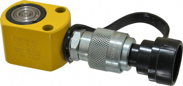 Enerpac RC50 Enerpac Portable Hydraulic Cylinder: 5 Ton, 0.63" Stroke, Single Acting (RC50)