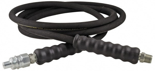 Enerpac HA9210 Enerpac Hydraulic Pump Hose: 1/4" ID, 10' OAL, Rubber, 10,000 Max psi (HA9210)