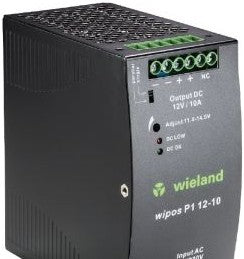 Wieland Power Supplies 81.000.6142.0 - Power Supply, 12VDC, 10A, 1Ph, 240W (81.000.6142.0)