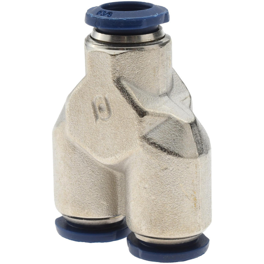 PRO-SOURCE 2558503865PRO PRO-SOURCE Push-to-Connect Tube x Tube Fitting: 3/8" - Pack of 5 (2558503865PRO)