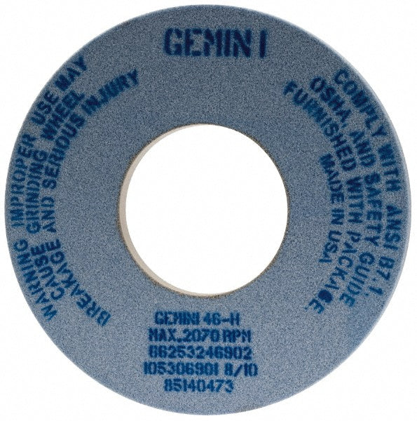 Norton 66253246902 Norton Surface Grinding Wheel: 12" Dia, 1" Thick, 5" Arbor, 46 Grit (66253246902)