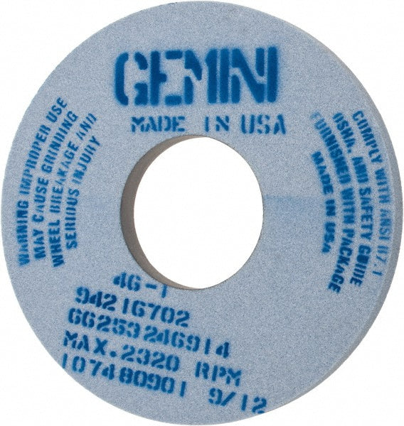 Norton 66253246914 Norton Surface Grinding Wheel: 14" Dia, 1" Thick, 5" Arbor, 46 Grit (66253246914)