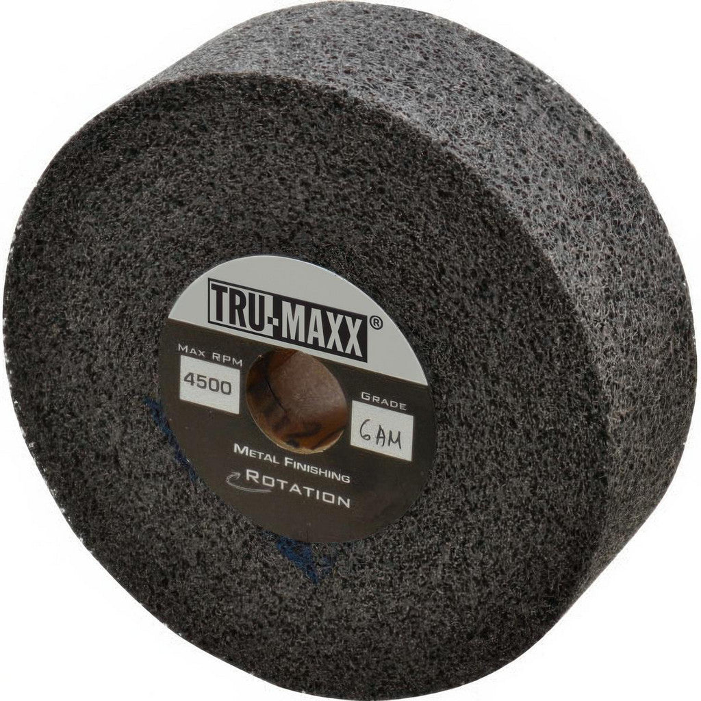 Tru-Maxx 66261114550 Tru-Maxx Deburring Wheel: 6" Dia, 2" Face Width, 1" Hole, 6 (66261114550)