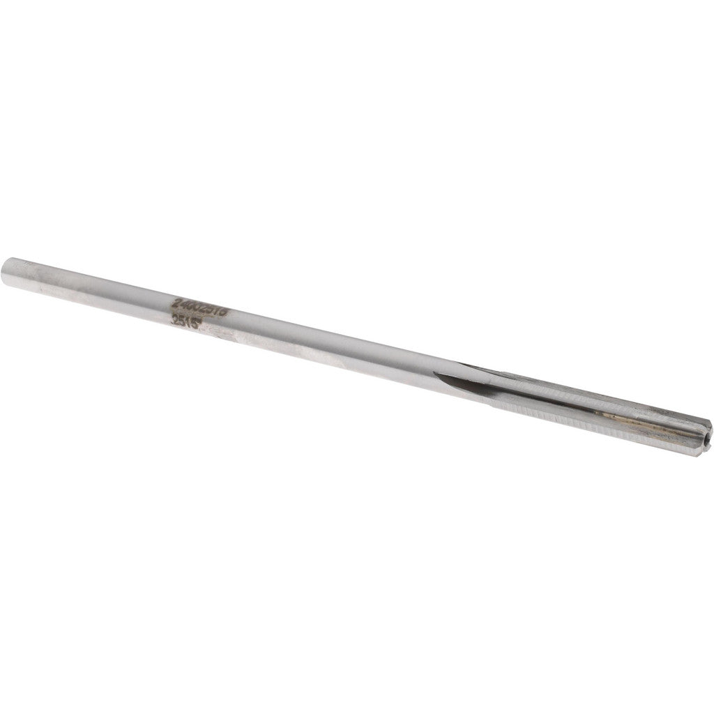Value Collection 24002515 Value Collection Chucking Reamer: 0.2515" Dia, 6" OAL, 1-1/2" Flute (24002515)