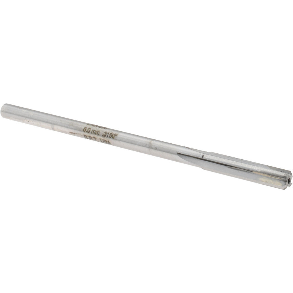 Value Collection 2400080 Value Collection Chucking Reamer: 0.3150" Dia, 6" OAL, 1-1/2" Flute (2400080)