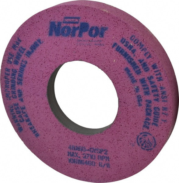Norton 66253220909 Norton Surface Grinding Wheel: 12" Dia, 1-1/2" Thick, 5" Arbor, 60 (66253220909)