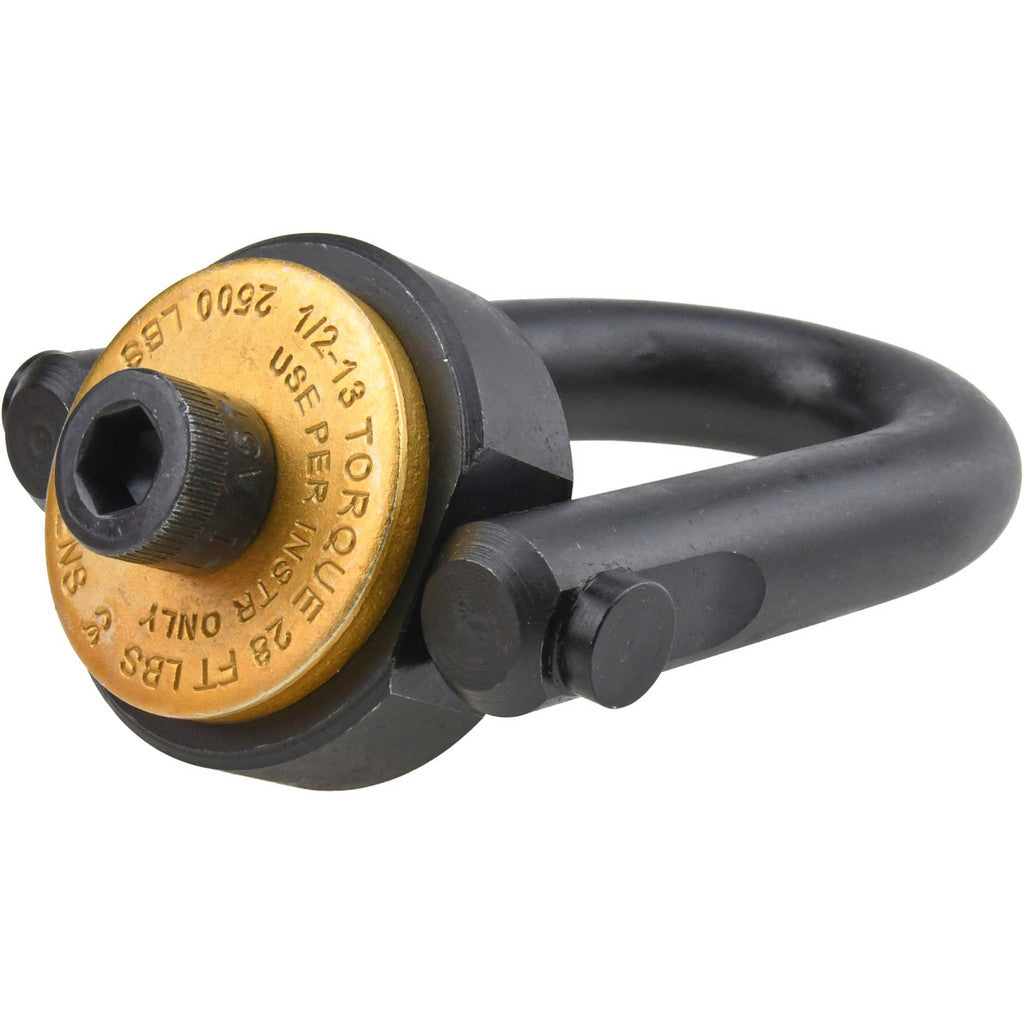 Jergens 23413 Jergens Safety Engineered Center Pull Hoist Ring: Bolt-On, 2500.000 lb (23413)