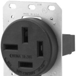 Bryant Electric Plugs & Receptacles 8350FR - Straight Blade Devices, Receptacles, Flush Mount (8350FR)